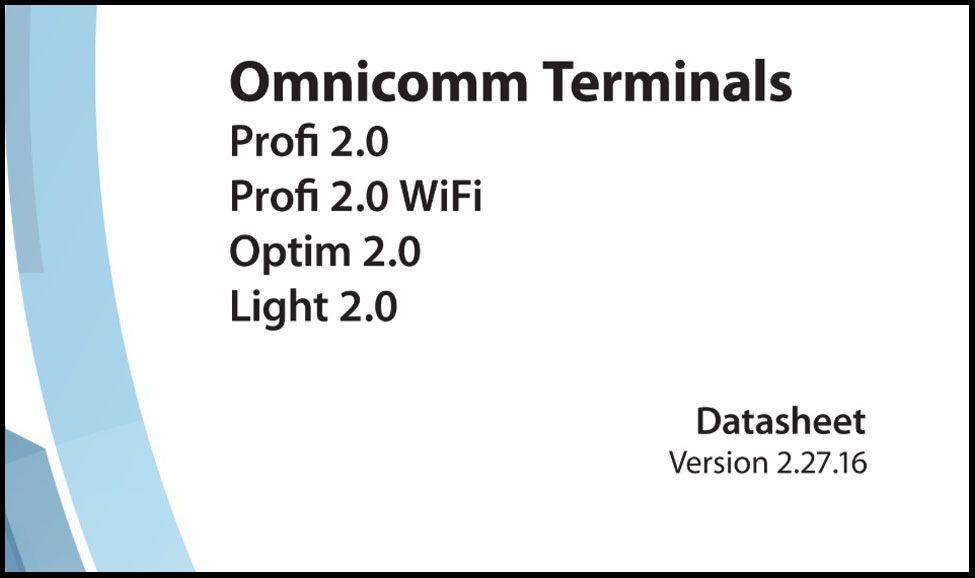 OMNICOMM  Series 2 GPS Trackers Datasheet