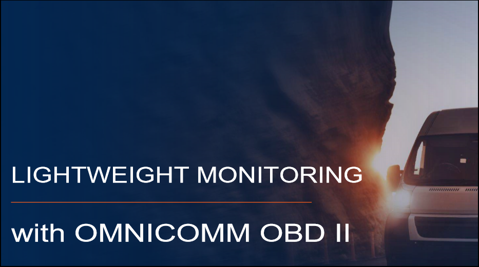 Lightweight Monitoring with OMNICOMM ODB II Presentation