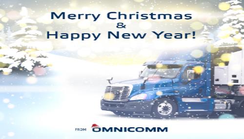 Omnicomm Wishes You a Merry Christmas and a Happy New Year