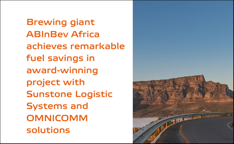 OMNICOMM & Sunstone Logistics help the brewing giant Anheuser-Bush InBev ensure “green” logistics and achieve remarkable savings. Case study