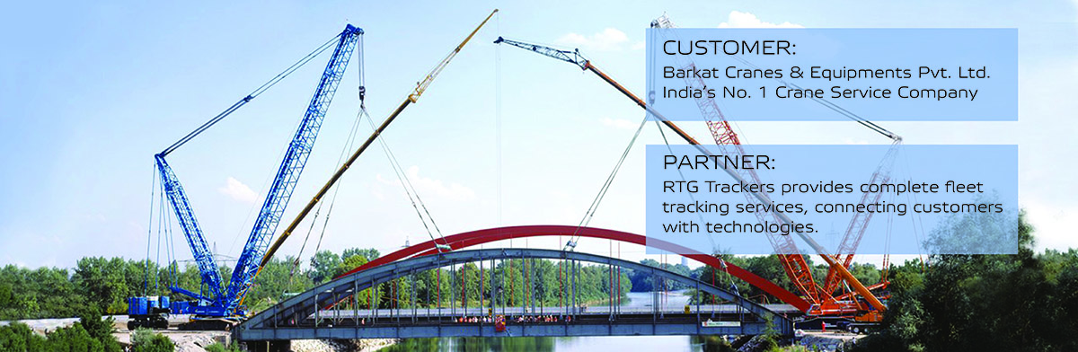 Barkat Cranes & Equipments Pvt. Ltd reduces costs and optimizes fuel consumption in heavy equipment with Omnicomm