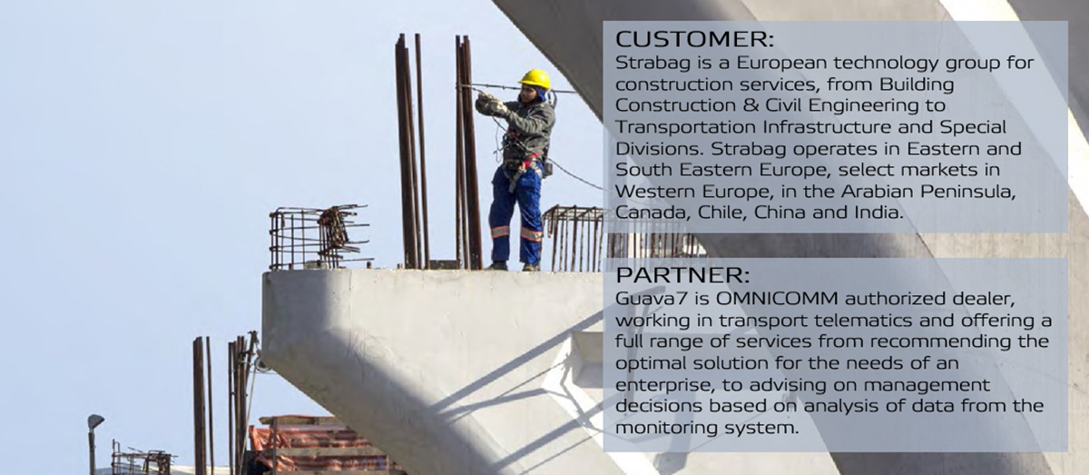 30% fuel cost reduction for Strabag with Omnicomm Tecnology