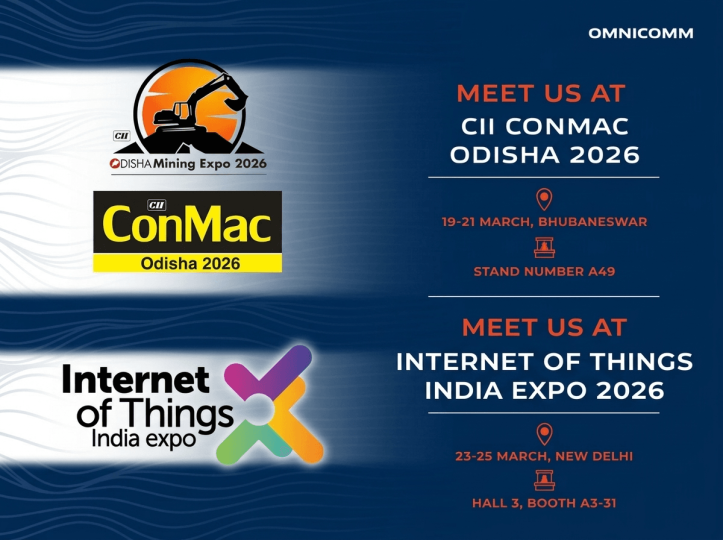 OMNICOMM will showcase its fuel monitoring and telematics solutions at two major events in India this March